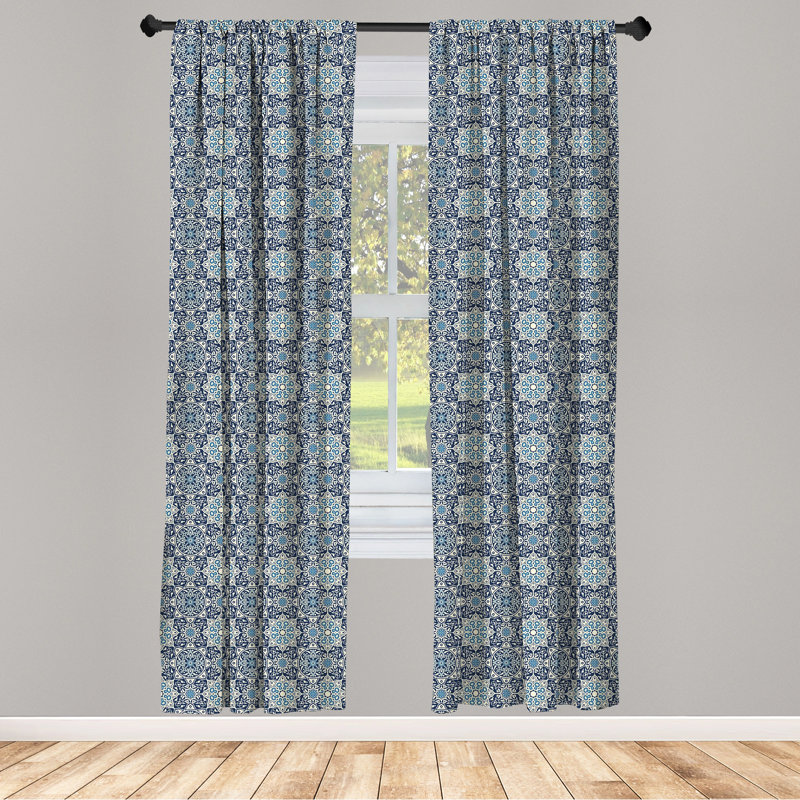 Semi-Sheer Rod Pocket Sliding Panel, 28" x 63"