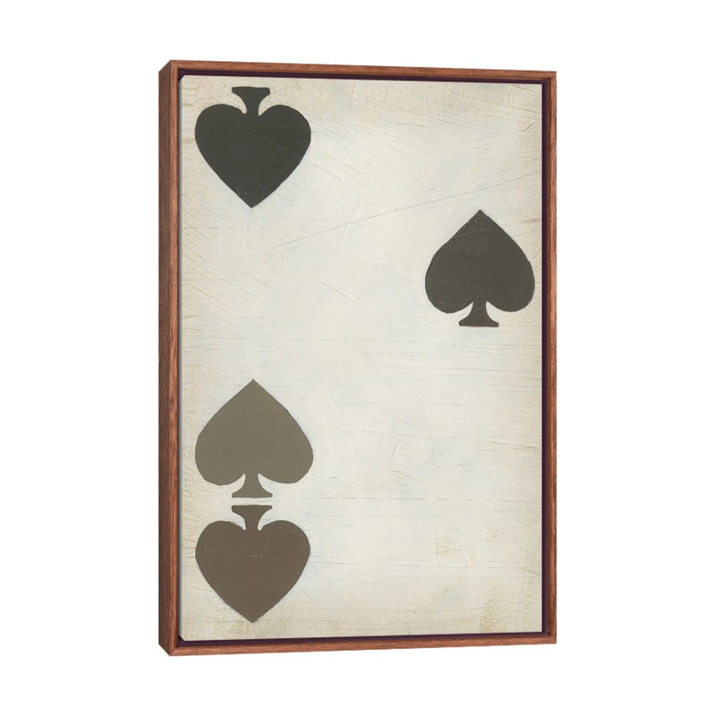 «Fun and Games I», reproduction d'art, H 60 po x l 40po x P 1,5 po, Toile avec cadre en bois classique