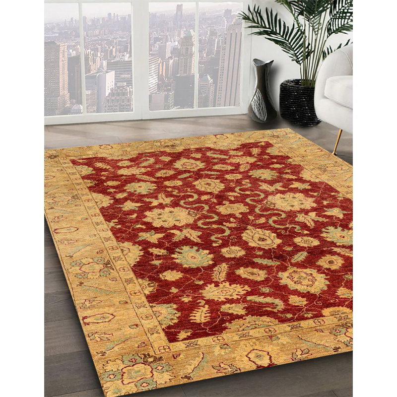 Abstract Indoor Rug, Rectangle 7' x 10'