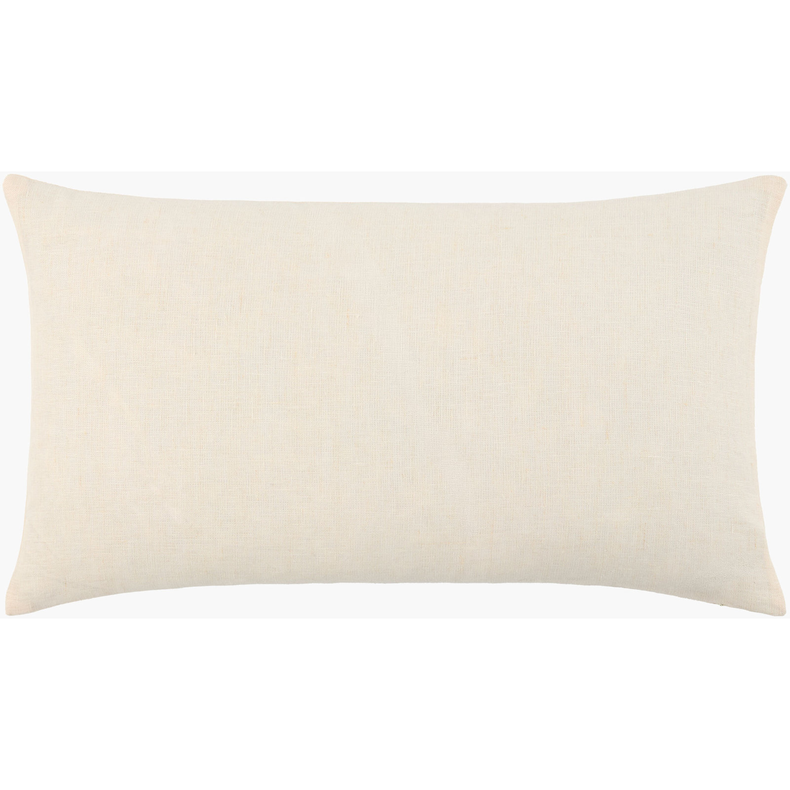 Lanie Accent Pillow, Beige, Rectangle 12"H x 21"W