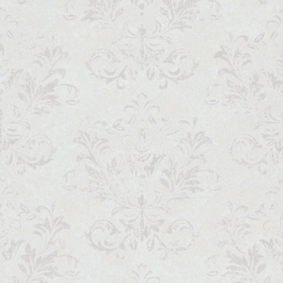 Hotel Damask Glitter Design Wallpaper Roll