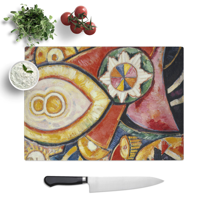 Painting No.48 by Marsden Hartley Chopping Board, 0.4cm H x 20cm W x 28.5cm L