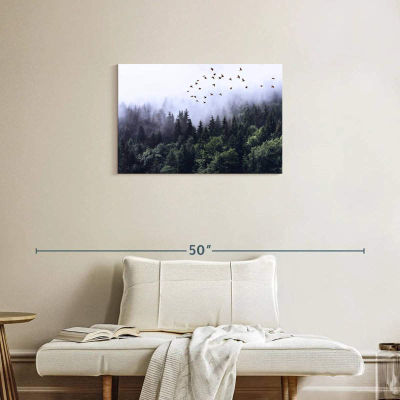 Paysage forestier apaisant Kerrick, H 20 po x l 30 po