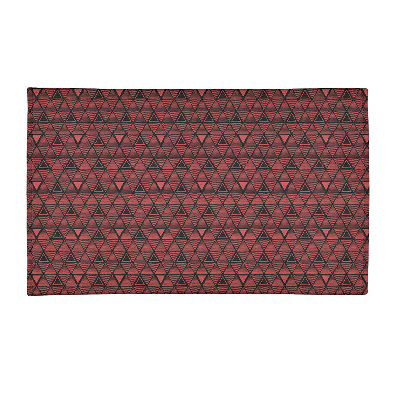Chenille Geometric Indoor Rug, Rectangle 3' x 5'