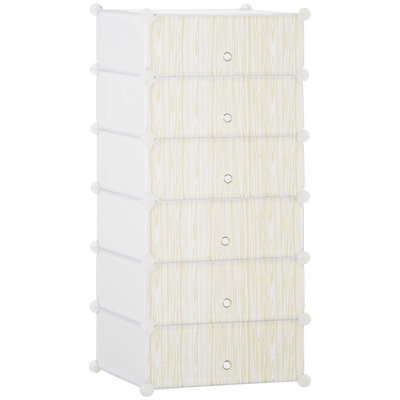 6 Pair Shoe Storage Box