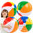 4 Pack Beach Balls