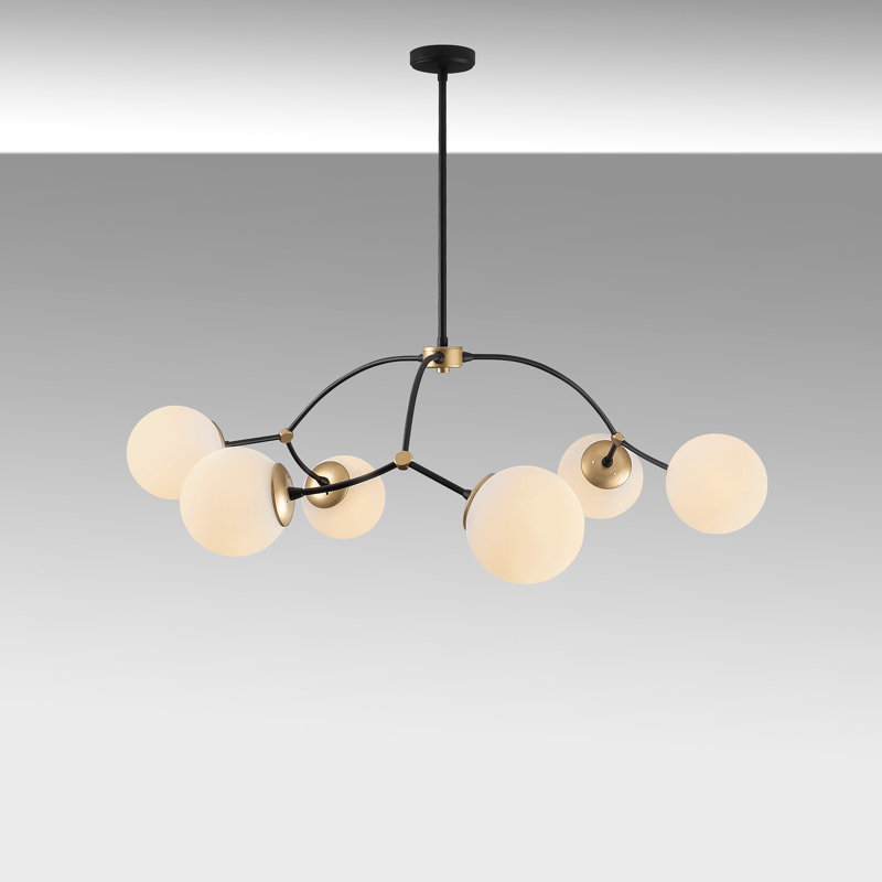 Quintin 6 - Light Unique/Statement Chandelier
