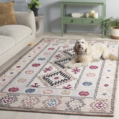 Laine 85% touffetée à la main Metro 899; Tapis oriental 15% coton