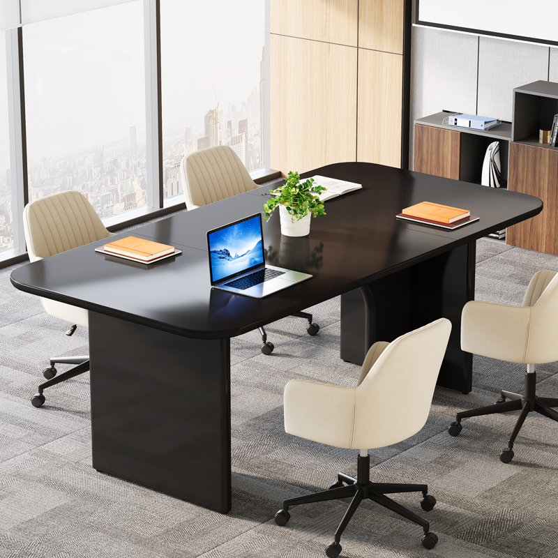 Hadlock Executive Desk, Black