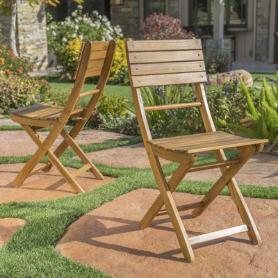 Outdoor Acacia Wood Chair