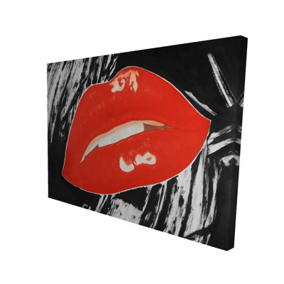 Art sur toile Kissable