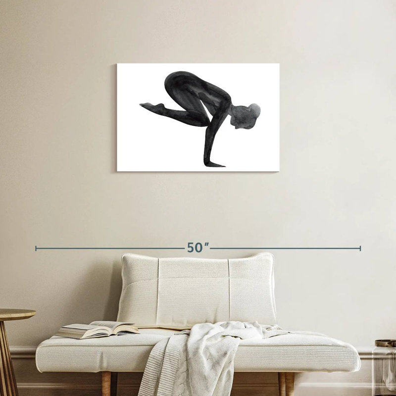 Kerrick Yoga Asana Pose, H 20 po x l 30 po