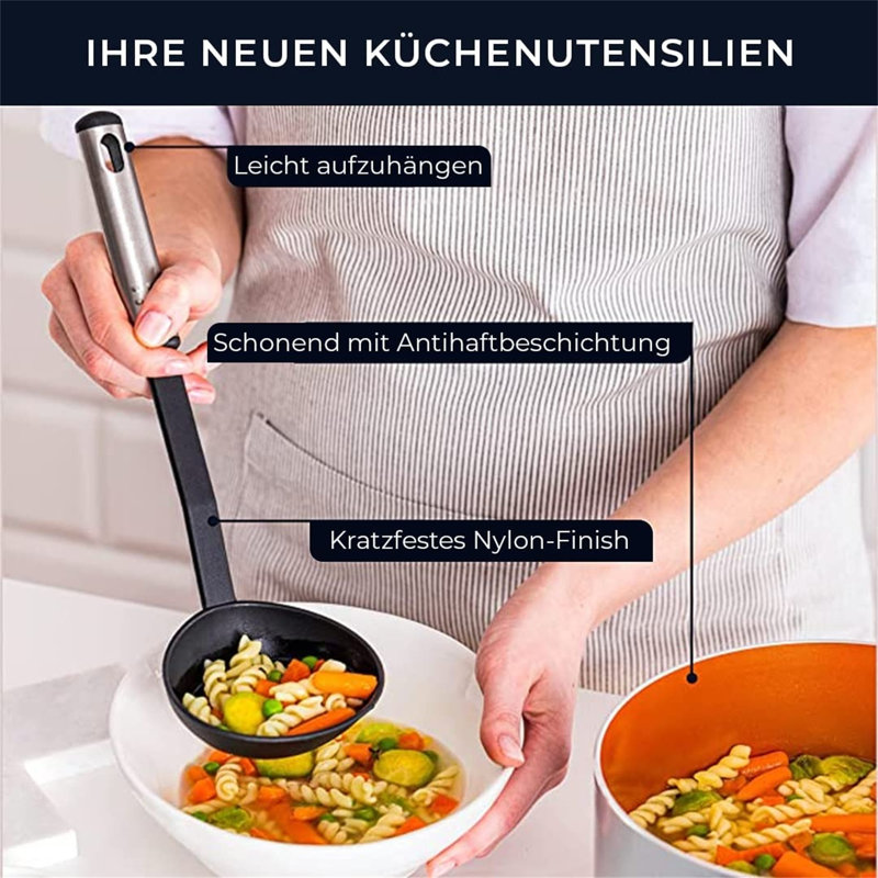 Belfry Kitchen Neche 25 Utensil Set