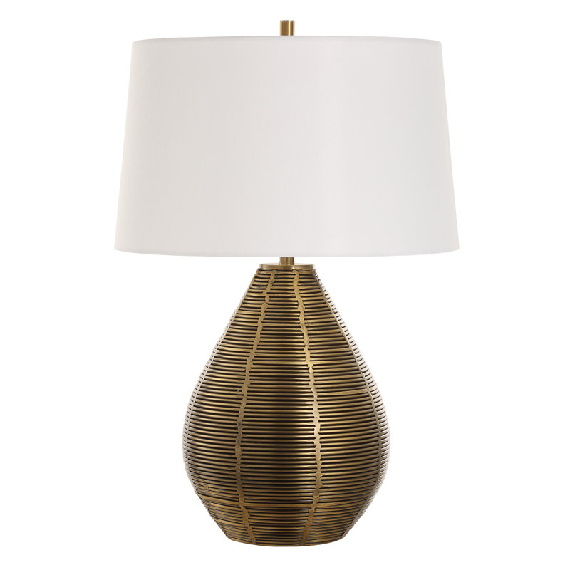 Lampe de table en laiton Melorie