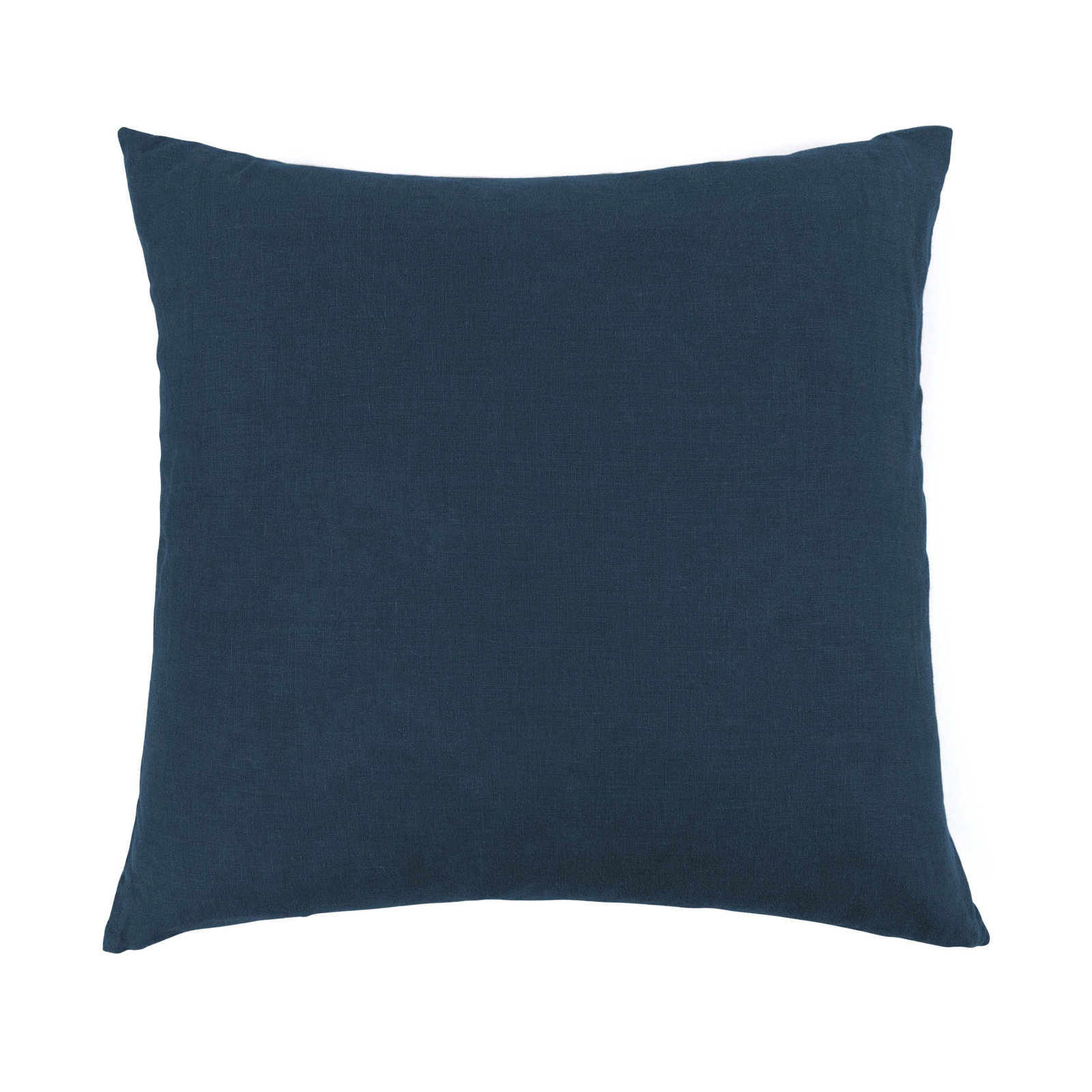 100% French Linen Pillow Sham, Baltic, Square 26", Pillow Cover Only - No Insert