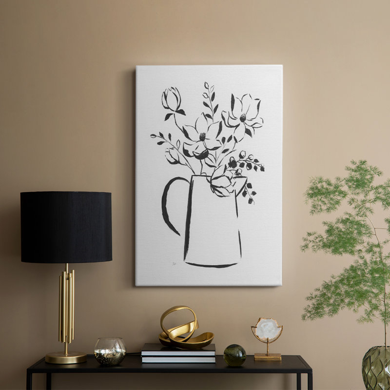 Sapery Bouquet I - galerie sur mesure, H 12 po x l 8 po