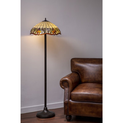 Unger 152cm Bronzed Traditional Floor Lamp