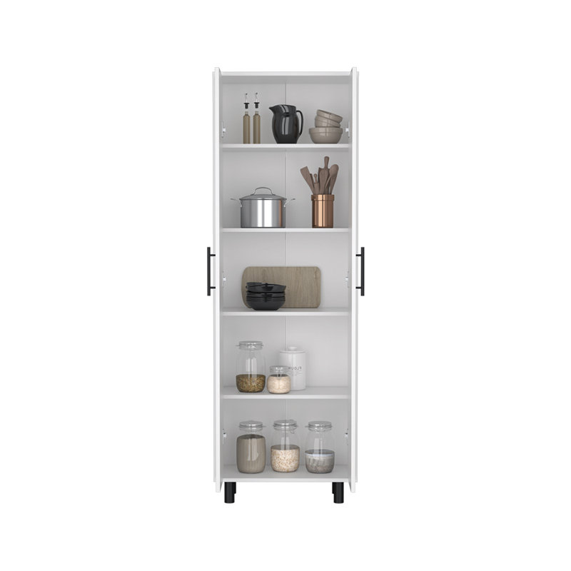Manoir de rangement Daneli, blanc, largeur x 23