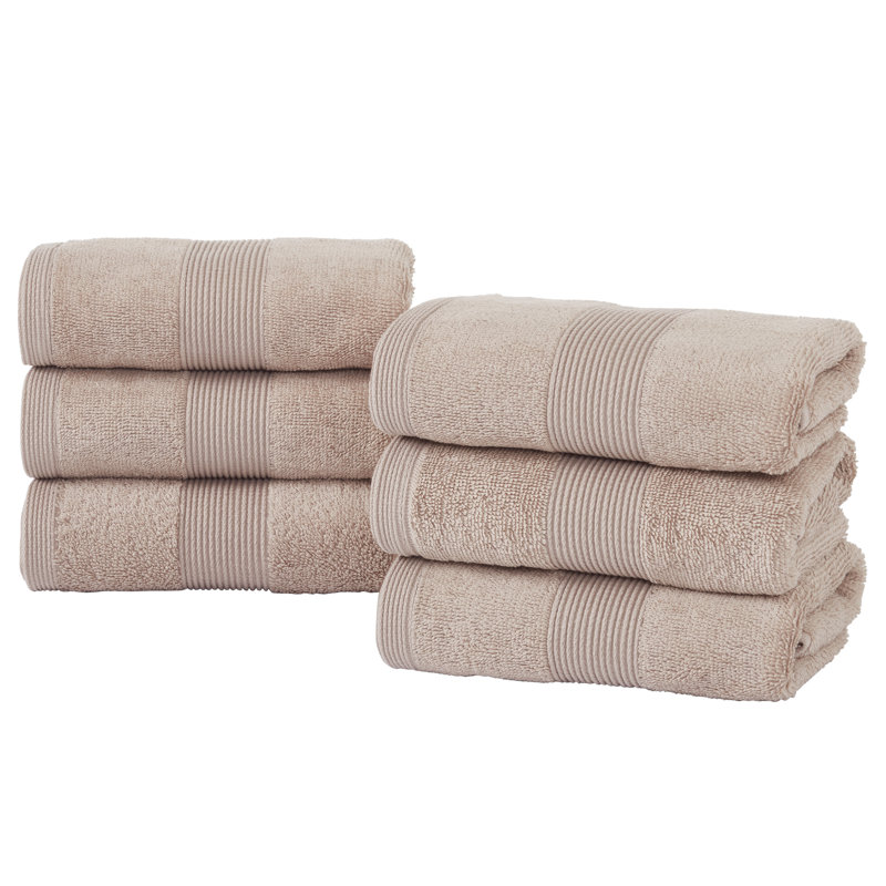 Srihitha Plush Hand Towel, Taupe