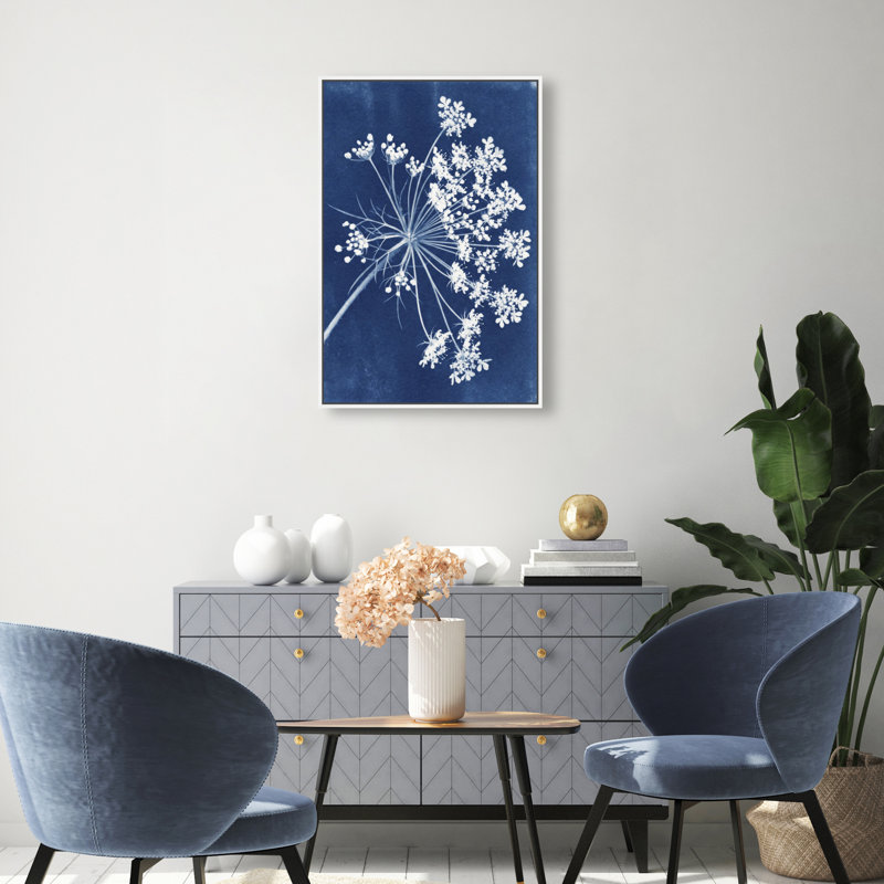 Queen Lace Print by Oliver Gal, 21"H x 31"W, White Floater Frame
