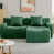 Ours en peluche vert