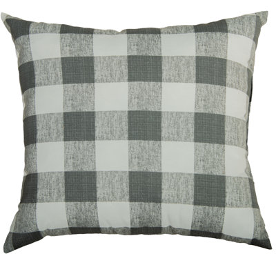 Housse et insert de coussin décoratif carré en polyester 