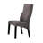 Norwich Elegant Upholstered Parsons Dining Kitchen Chairs, Solid Wood Legs and Padded Seat- Set of 2