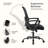 Home Office Desk and Chair Set, Modern Adjustable Standing Desk with Mesh Ergonomic Chair-1674538477