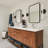Metal Rectangle Wall Mirror