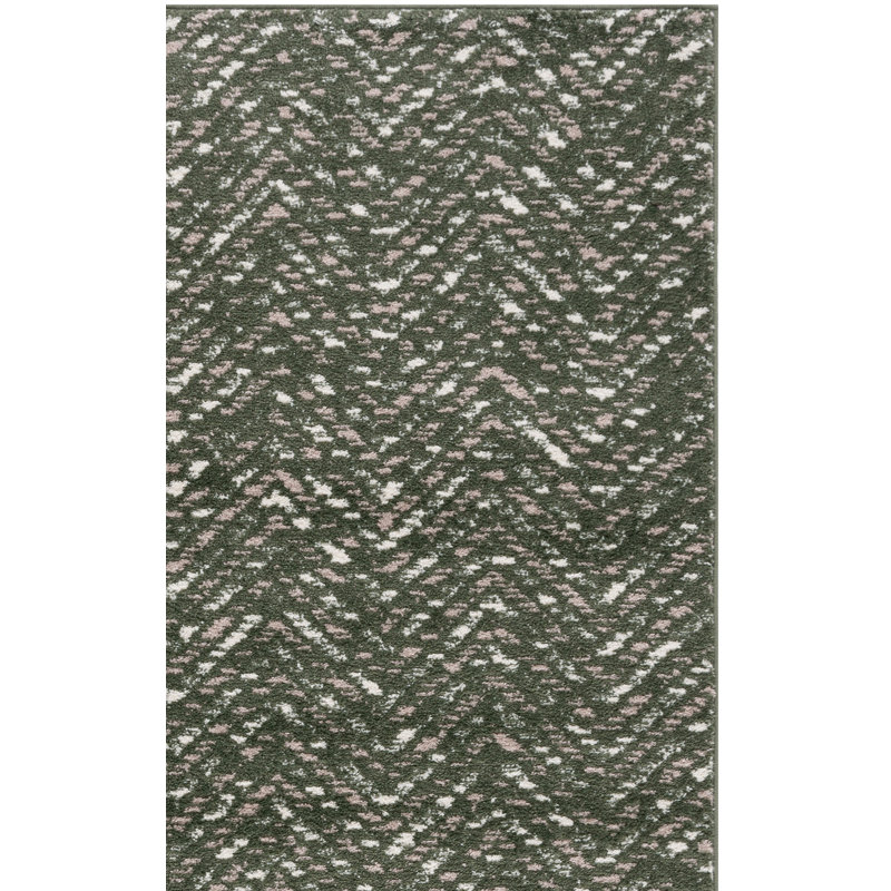 Tapis Kearston Performance Chevron, Tapis de couloir 2 pi 6 po x 8 pi