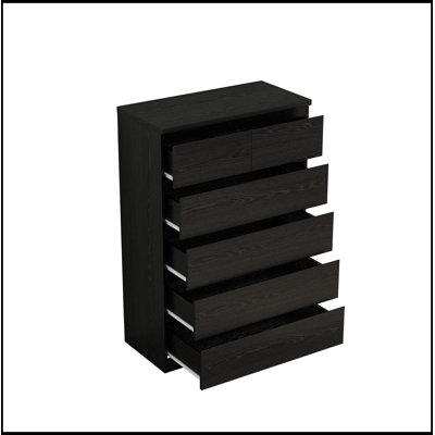 Modern Storage Chest with 5 Drawers
