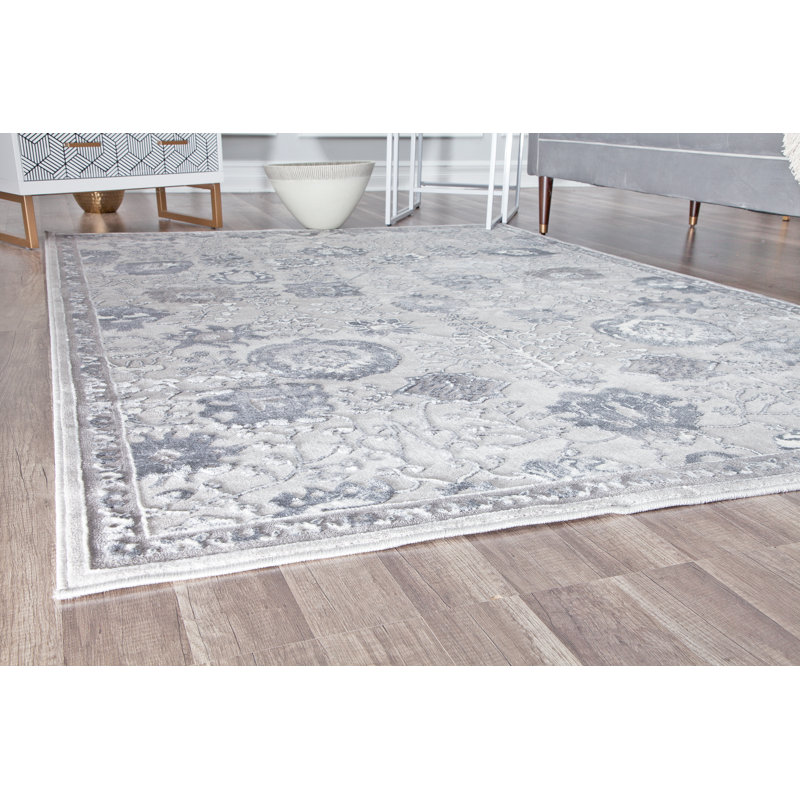 Tapis texturé Elliana, Rectangle 5 pi x 7 pi