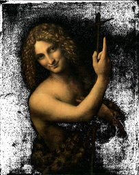 Da Vinci Non-Wall Damaging Wall Decal