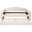 Lit de jour beige avec rangement, lit gigogne et rangement pour les moments de confort en beige, Audio A Stay