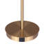 Pretoria 14 In. Integrated LED Brushed Nickel Table Lamp With Teal Metal Shade, On/Off Touch, And USB Chargeports-1801875902-1801875901