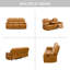 Canapé inclinable 3 places-1080966431