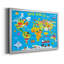 Carte du monde - cadre photo, impression sur toile-1868553783-1868553780