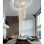 Lustre linéaire à 6 lumières DEL Laspisa-1671629320