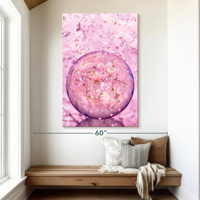 Sphère Sakura, H 51 po x l 34 po
