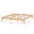 Solid Dry Bamboo Wood Platform Bed Frame, With Wood Slat Support-2005066899