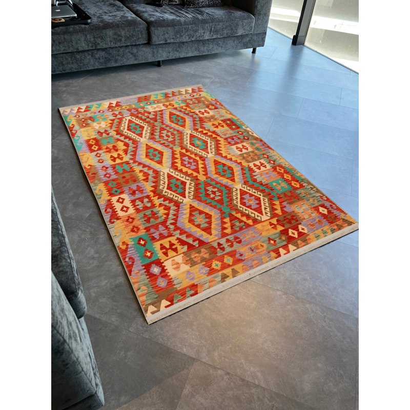 Koti Performance Washable Southwestern Indoor / Outdoor Rug, Runner 2'8" x 7'11"