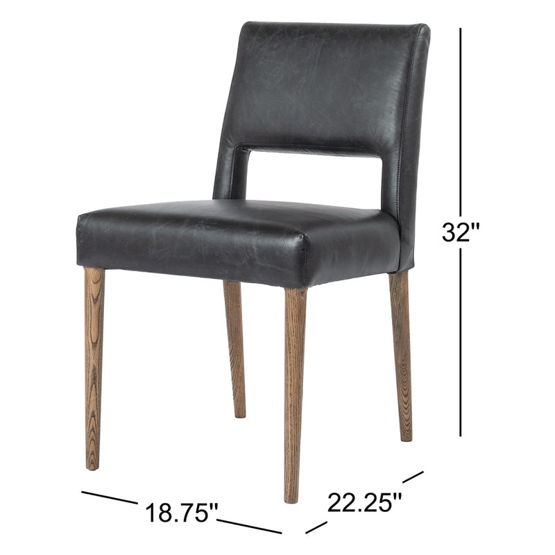 Joseph Upholstered Dining Chair, Durango Smoke