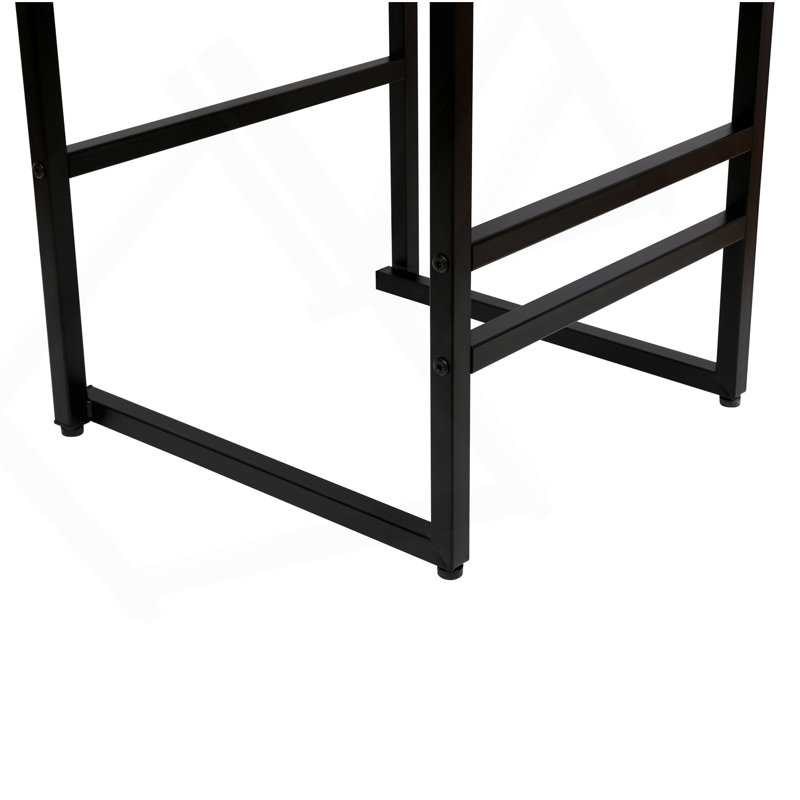 Ensemble de 2 tabourets de bar en papier tissé à la main avec repose-pieds pour îlot de cuisine, blanc crème, Blanc crémeux