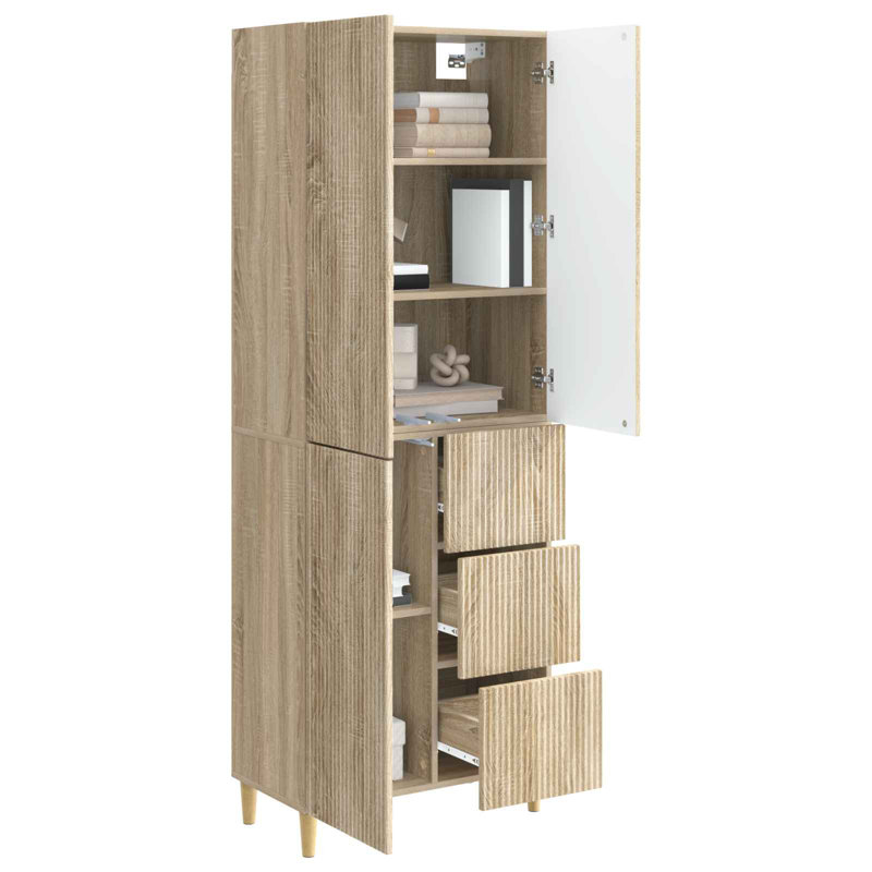 Storage Cabinet, Sonoma Oak
