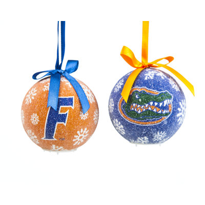 NCAA 10.4'' Sports Lighted Ball Ornament