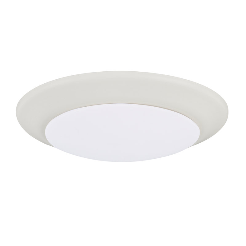 Plafonnier encastré 1 lumière DEL Grapevine, H 1,75 po x l 10 po x P 10 po, 15W, Blanc