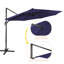 Abat-jour luxueux: parasol en porte-à-faux de 10 pi avec tissu teint dans la masse, cadre en aluminium et rotation à 360 ° - exclusif Amazon!-1561986863