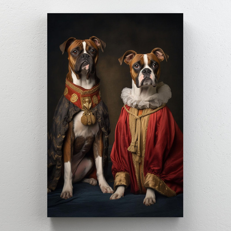 Beechum " Boxer Dog ", 14" H x 11" W x 1.25" D