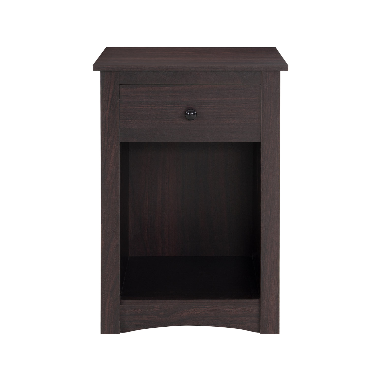 Ilithia 23.6 Tall End Table with Storage, Flip Top Narrow Side Table, Skinny Nightstand Sofa Table Winston Porter Color: Black