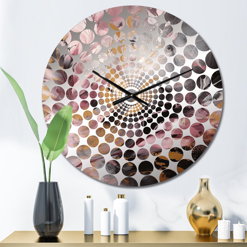 Makinnah - Ferns Wall Clock, Medium